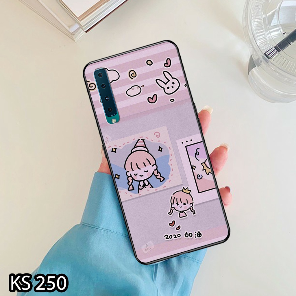 Ốp lưng Samsung A7-2018/A9-2018 in hình Little Girl siêu đáng yêu, dễ thương_KINGSTORE.HN_Ốp SS A750/A950