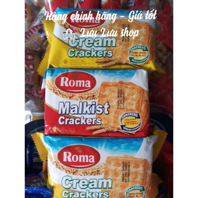 Bánh Malkist crackers lạt phủ kem dành cho người ăn kiêng gói 135gr