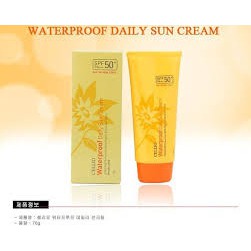 [L&amp;V] Kem Chống Nắng Cellio Waterproof Daily Sun Cream SPF 50 PA+ - Chống Nắng, Kháng Khuẩn,Mềm Mịn Làn Da
