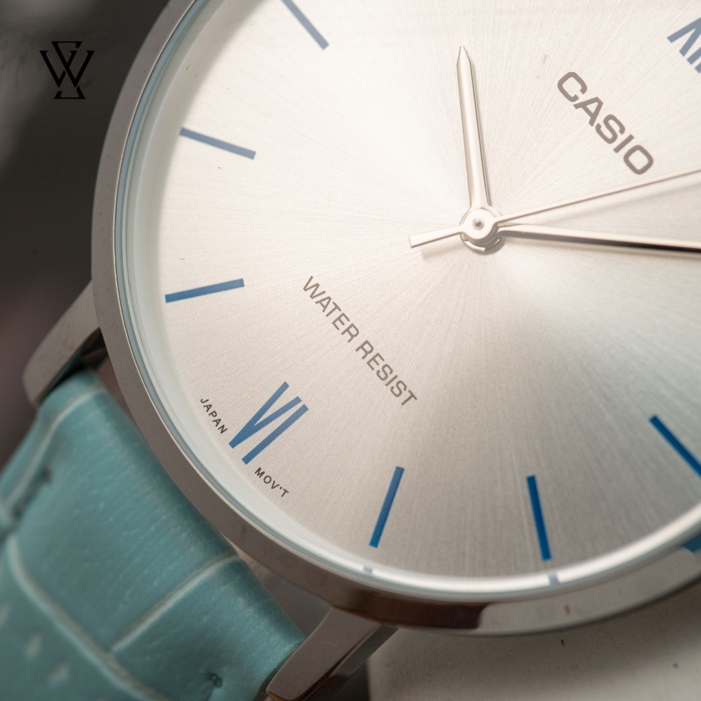 Đồng Hồ Quartz Nữ Casio WATCHSTORE LTP-VT01L-7B3UDF Thiết Kế Kính Khoáng 34mm, Dây Đeo Da Và Vỏ Thép Không Gỉ