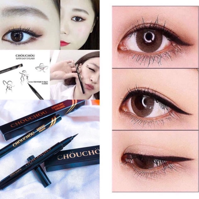 Bút kẻ mắt CHOU CHOU SUPER EASY EYELINER