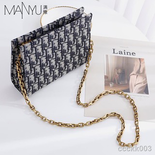 DIOR 🔗Dây Xích Hình Chữ D diy Có Khóa Cài Dùng Làm Túi Xách/Ví diy