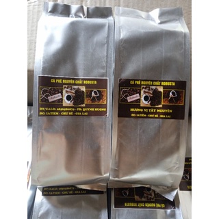 [Cà Phê Nhà Rang] Cà phê nguyên chất Robusta nhà làm 500g