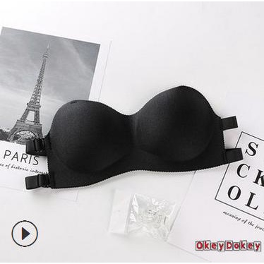 Áo Lót Không Dây Không Đường May Nâng Ngực Thời Trang Gợi Cảm