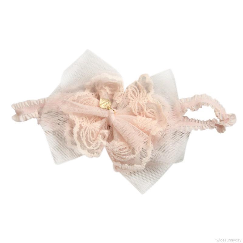 Băng đô ren hoa cho bé gái xinh xắn nhiều kiểu dáng tùy chọn