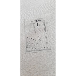 Thẻ phim đo độ chính xác