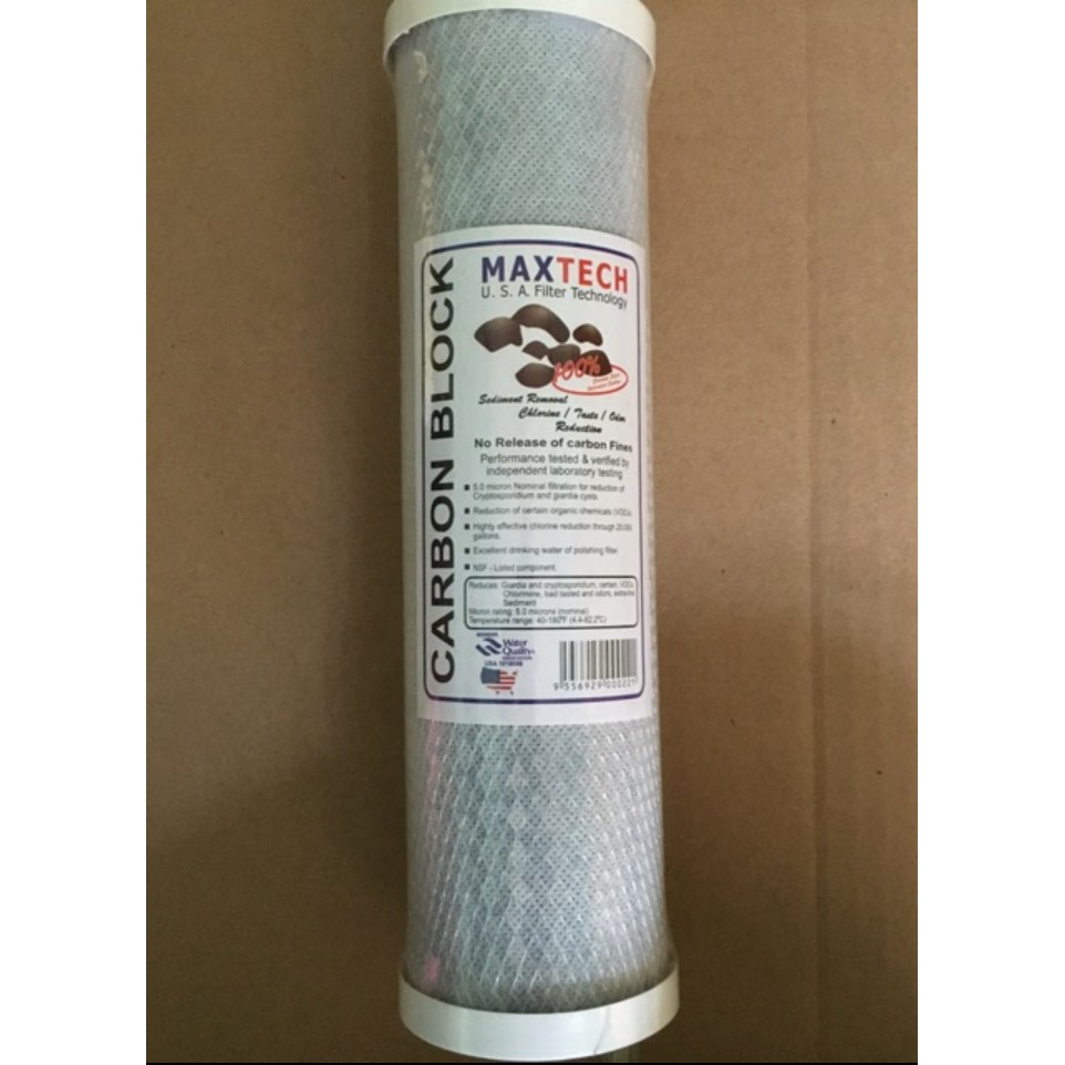 Bộ 3 Lõi Lọc Nước 10inch dùng được cho những máy lọc có 3 cốc thô 123 size 10inch
