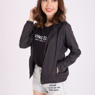 Áo gió 2 lớp nữ
