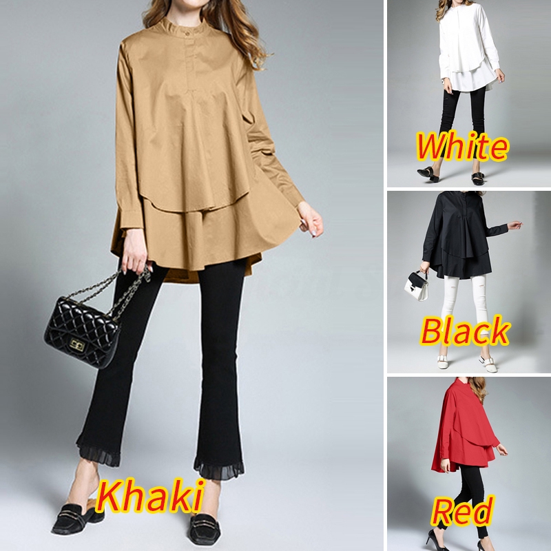 ZANZEA Áo kiểu dài tay thời trang cho nữ