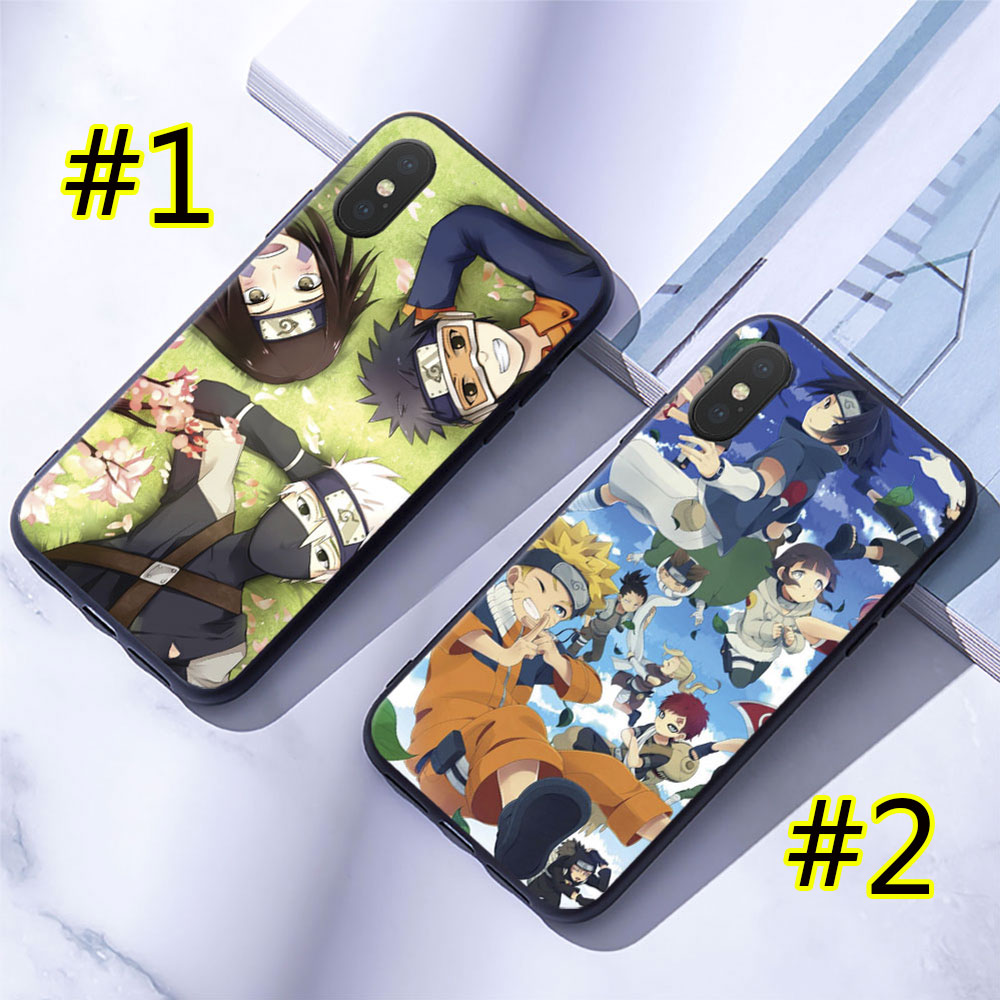 Ốp Lưng Silicone Mềm In Hình Naruto 3 Compatible for iPhone 6 / 6s / 7 / 8 Plus / X / Xr Naruto 3