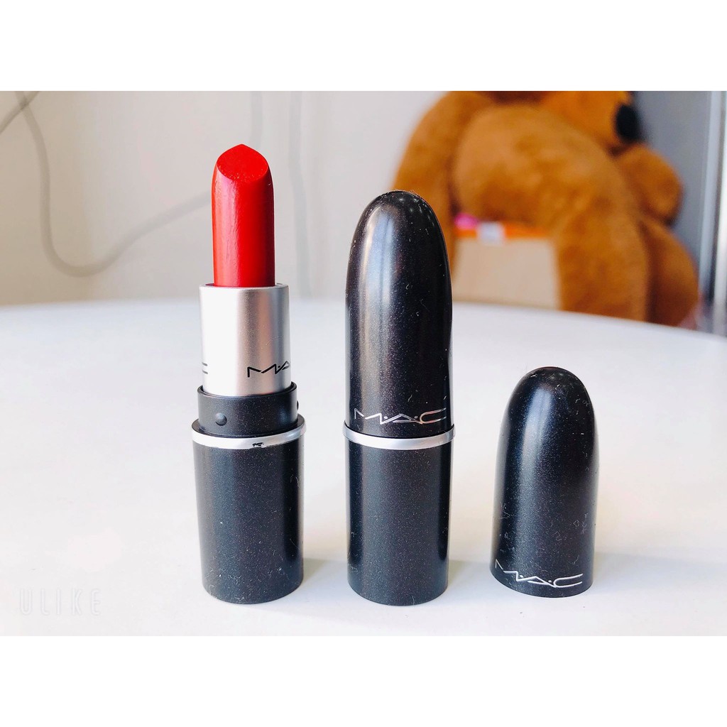 SON THỎI MINISIZE M.A.C RUBY WOO VÀ CHILLI MINISIZE UNBOX