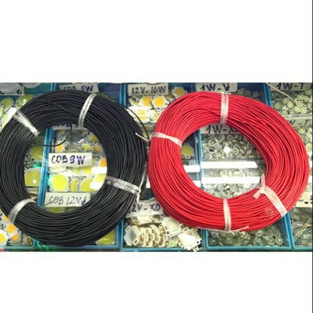 Dây điện mềm đồng 0,5 dài 100mét/cuộn