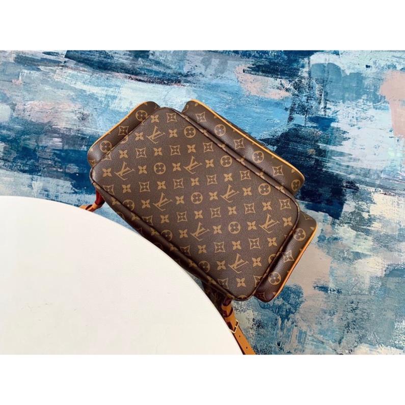 Balo Nam Nữ LV Trio Super - Balo LV Nam Nữ Backpack Chất Da Bò Spf