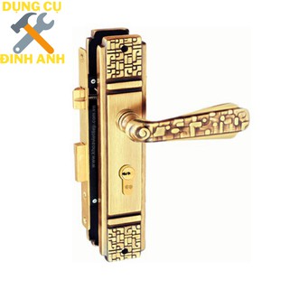 Khóa Cửa Tay Gạt Bằng Đồng 04277 Việt Tiệp (Cửa Thông Phòng)