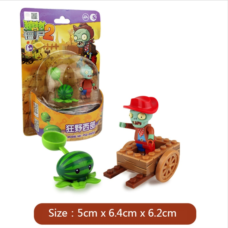 Mô Hình Nhân Vật Game Plants Vs Zombies Bằng Pvc