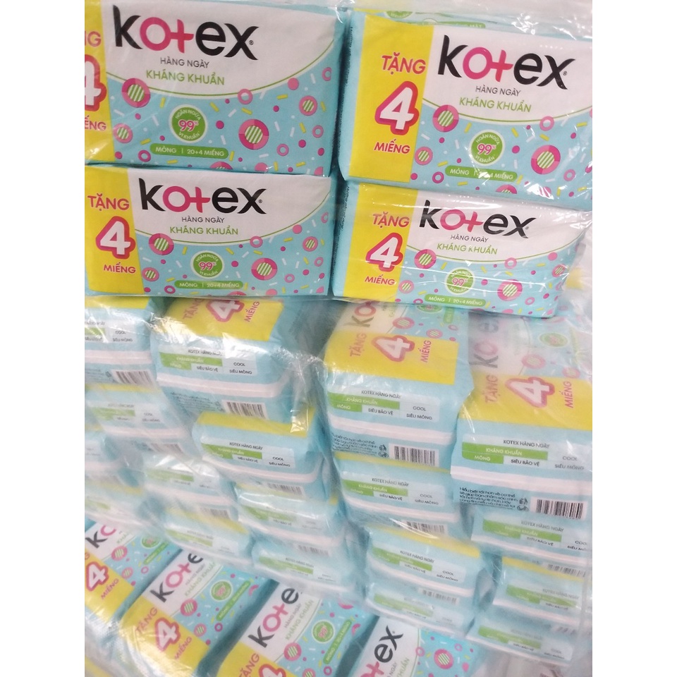 COMBO 2 GÓI Băng vệ sinh kotex hằng ngày