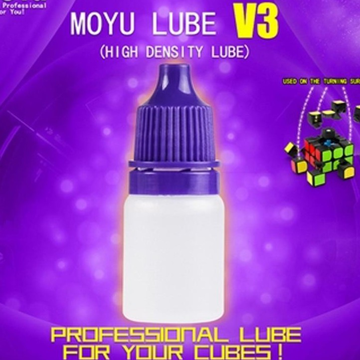 Lọ Dầu Bôi Trơn Rubik MoYu Lube V3 5ml. Làm Chậm, Mượt, Đằm Rubic