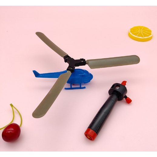 Máy Bay Trực Thăng Đồ Chơi Kéo Dây Bay Lên Vui Nhộn Cho Bé 02102