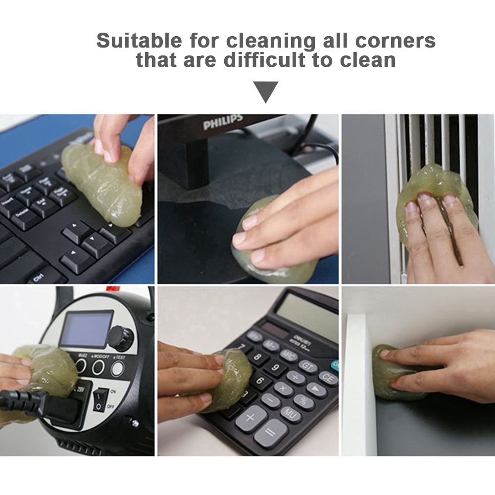 Miếng nhựa dẻo vệ sinh bụi bẩn cho bàn phím/ đồ nội thất