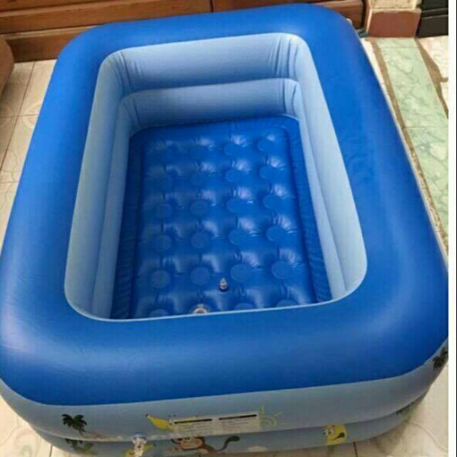 Bể bơi 2 tầng 1.2m cho bé