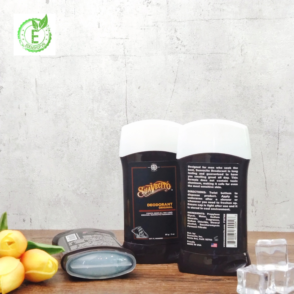 Lăn khử mùi cơ thể Suavecito OG Deodorant - chính hãng Suavecito USA - lưu hương bền lâu