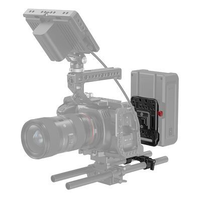 Phụ Kiện Gắn Pin SmallRig V Mount Battery Plate with Adjustable Arm 2991