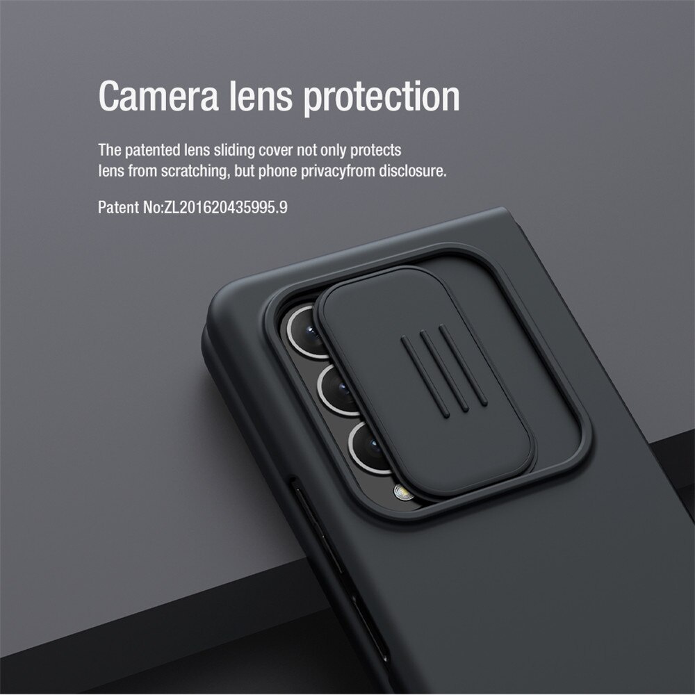 Ốp lưng Samsung Galaxy Z Fold 3 Nillkin CamShield Silky chính hãng