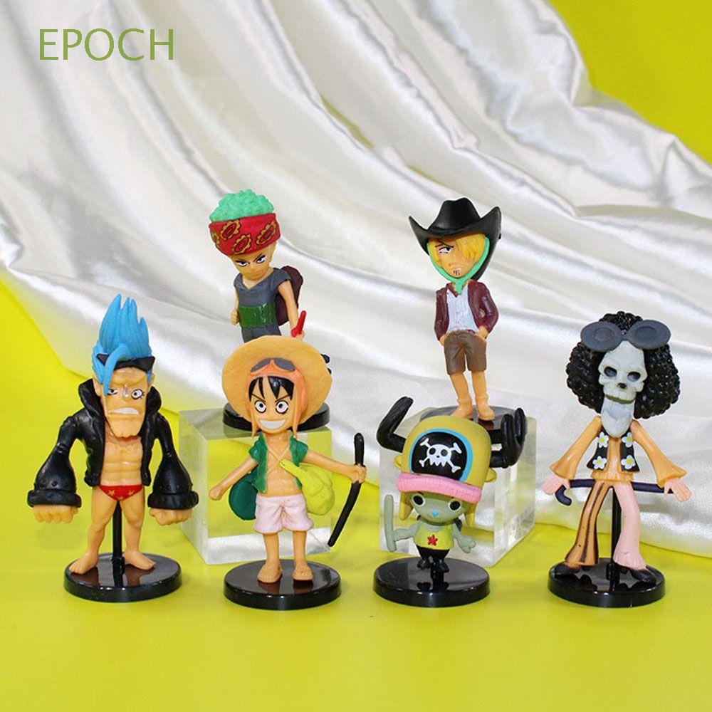 Epoch Set 6 Mô Hình Nhân Vật Phim Hoạt Hình One Piece Bằng Pvc