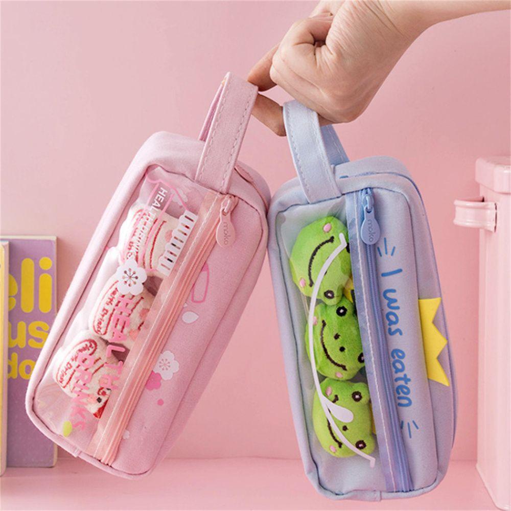 Bóp Viết In Họa Tiết Hoạt Hình Dễ Thương Cho Bé Gái