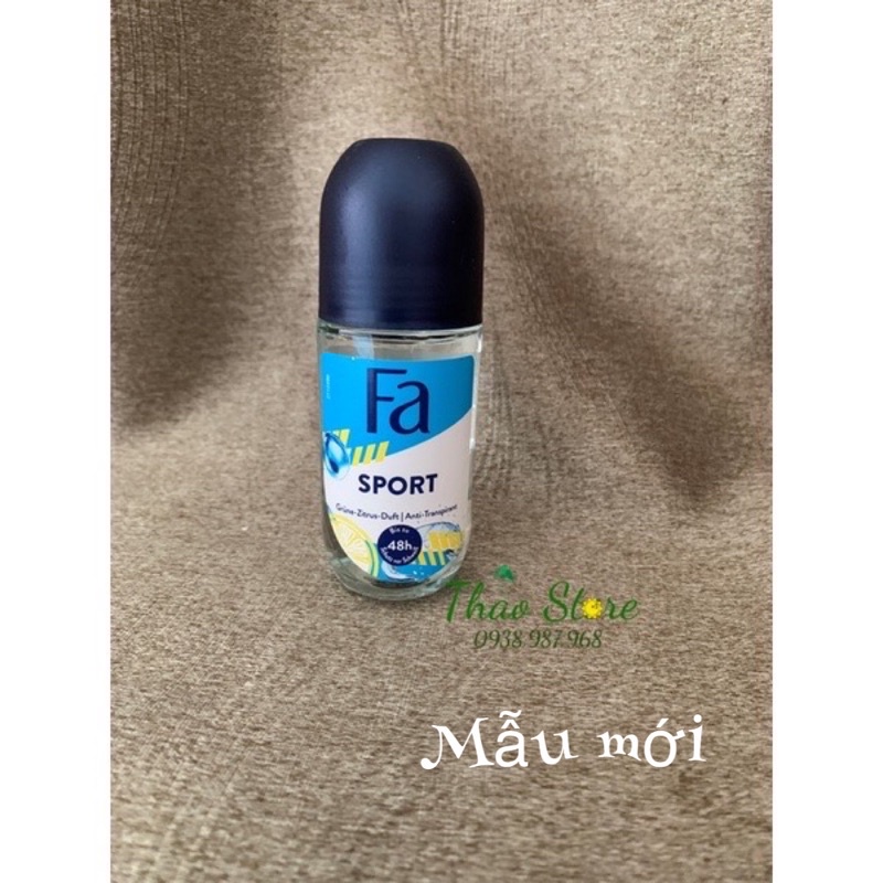 Lăn khử mùi nam Fa Sport của Đức [Mẫu mới]