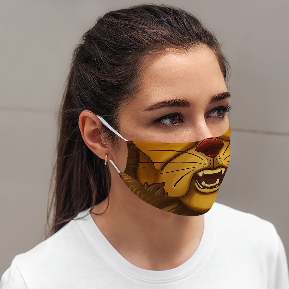 Khẩu trang hoạt hình đáng yêu vui nhộn cute thú cưng dễ thương Hình Vẽ DRAWN CARTWELL có thể giặt và tái sử dụng dành ch