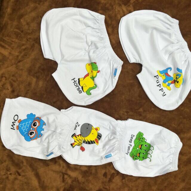 Quần Đùi Trắng Thể Thao In Hình Cao Cấp Cho Bé  Bosinis Từ 2- 12kg