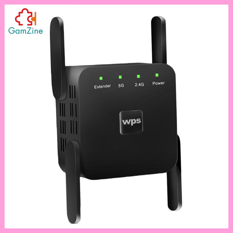 Bộ Khuếch Đại Tín Hiệu Wifi Không Dây 1200mbps 2.4g 5g 4 Ăng Ten | BigBuy360 - bigbuy360.vn