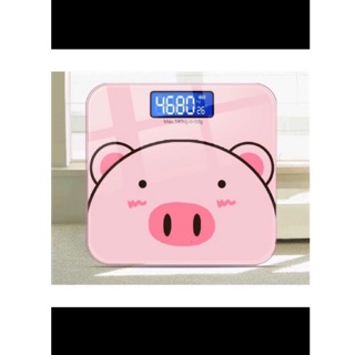 CÂN ĐIỆN TỬ SỨC KHOẺ HÌNH CHÚ HEO XINH XẮN DÀNH CHO GIA ĐÌNH - TIỆN LỢI - CHÍNH XÁC