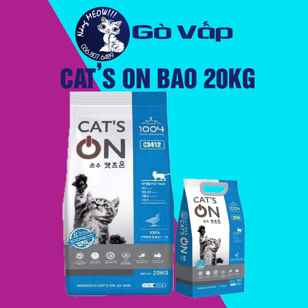 Cat's On Bao 20kg Thức ăn hạt cho mèo