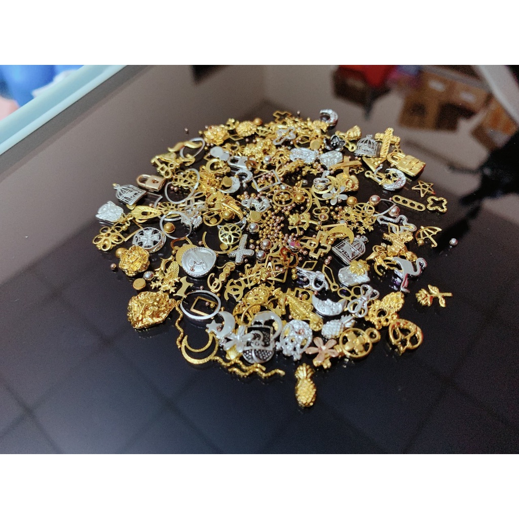 Gói charm kim loại mix hình