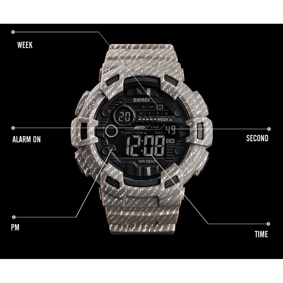 Đồng Hồ Điện Tử Skmei 1472 Chống Thấm Nước Phong Cách Cao Bồi Cho Nam Giới 1472 | BigBuy360 - bigbuy360.vn