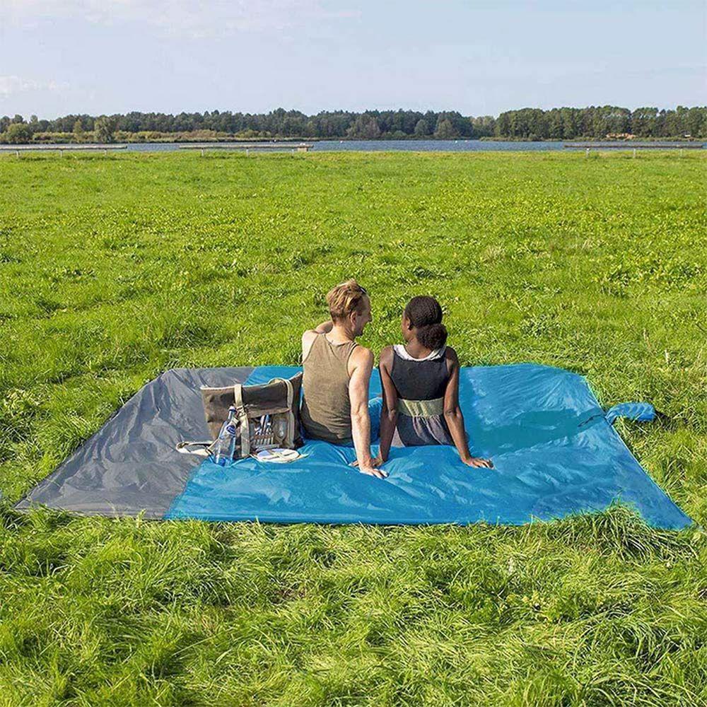 BARRY Picnic Mat Waterproof Light Weight 140*200cm Sand Free Outdoor Pocket Picnic Camping Ground Mat Camping Mat