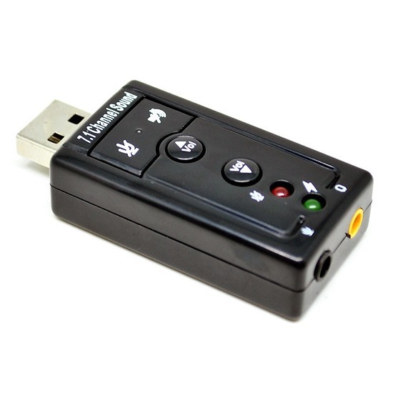 USB SOUND 7.1 KÈM NÚT CHỈNH ÂM THANH