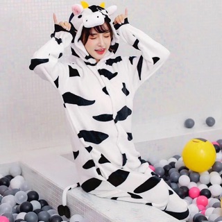[GIẢM 40K] ❤️ FREESHIP❤️ Bộ Đồ Thú Bò Sữa Người Lớn