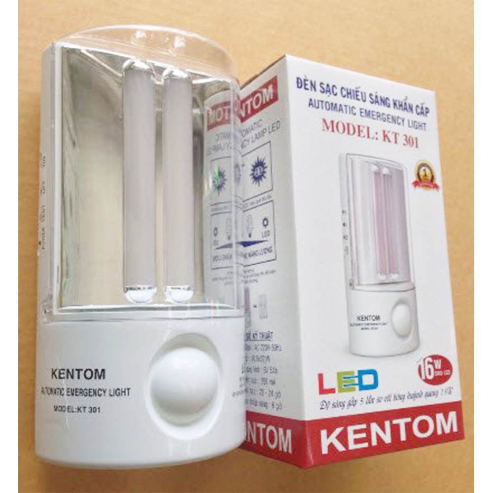 Đèn Sạc Khẩn Cấp Kentom KT301 - PTV