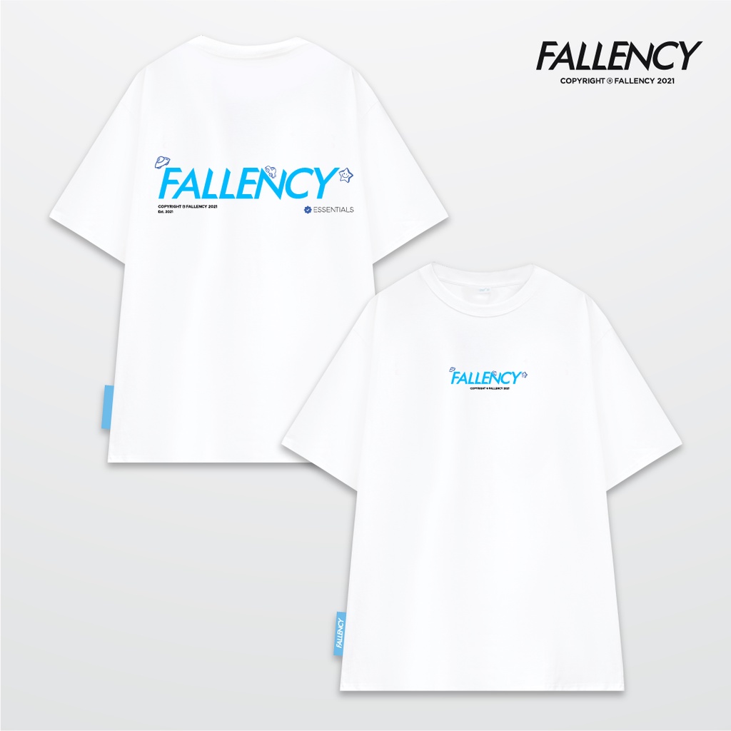 Áo thun Fallency Signature Trắng FLC102