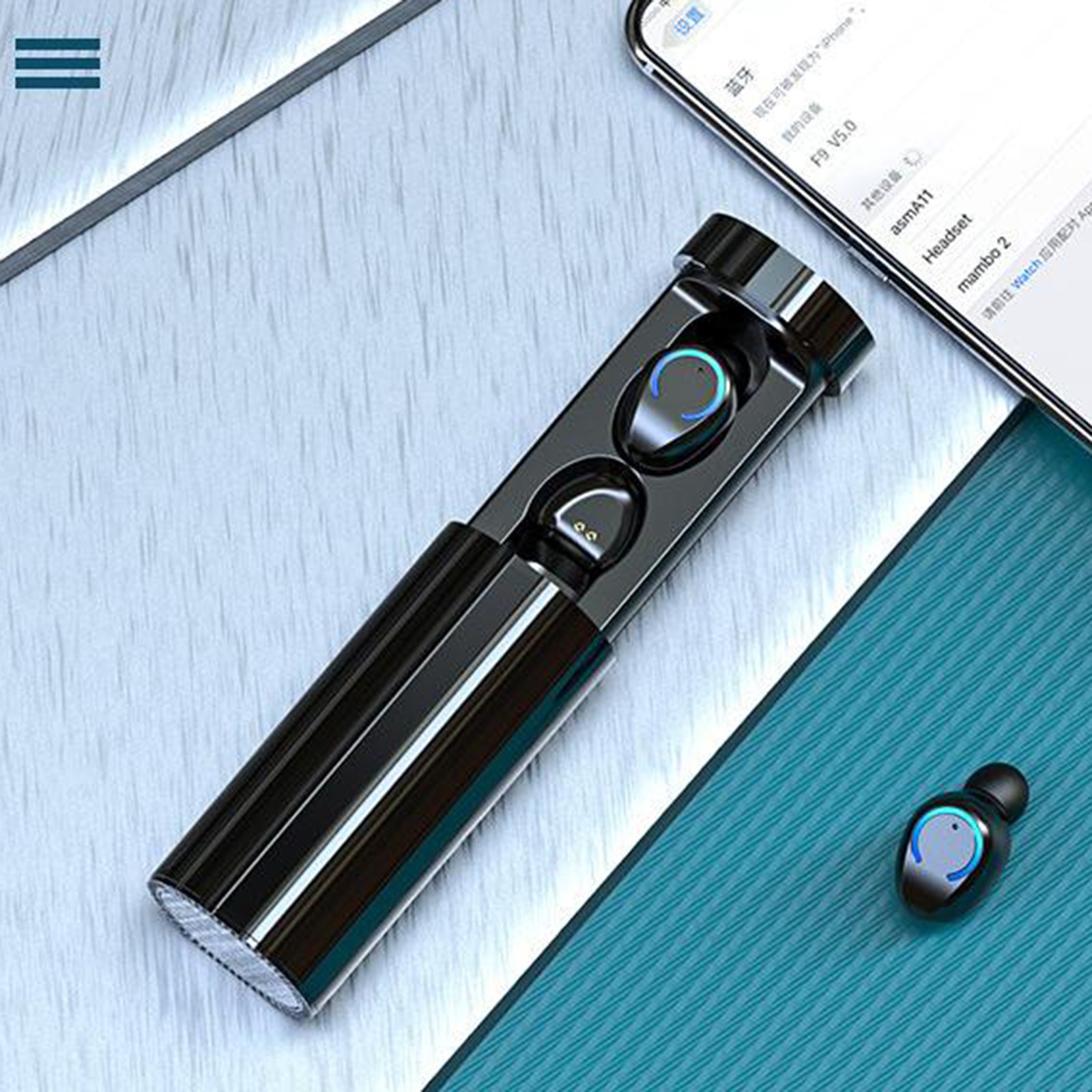 Tai Nghe Thể Thao Không Dây Bluetooth 5.0 Bubb Shop61 F9-6