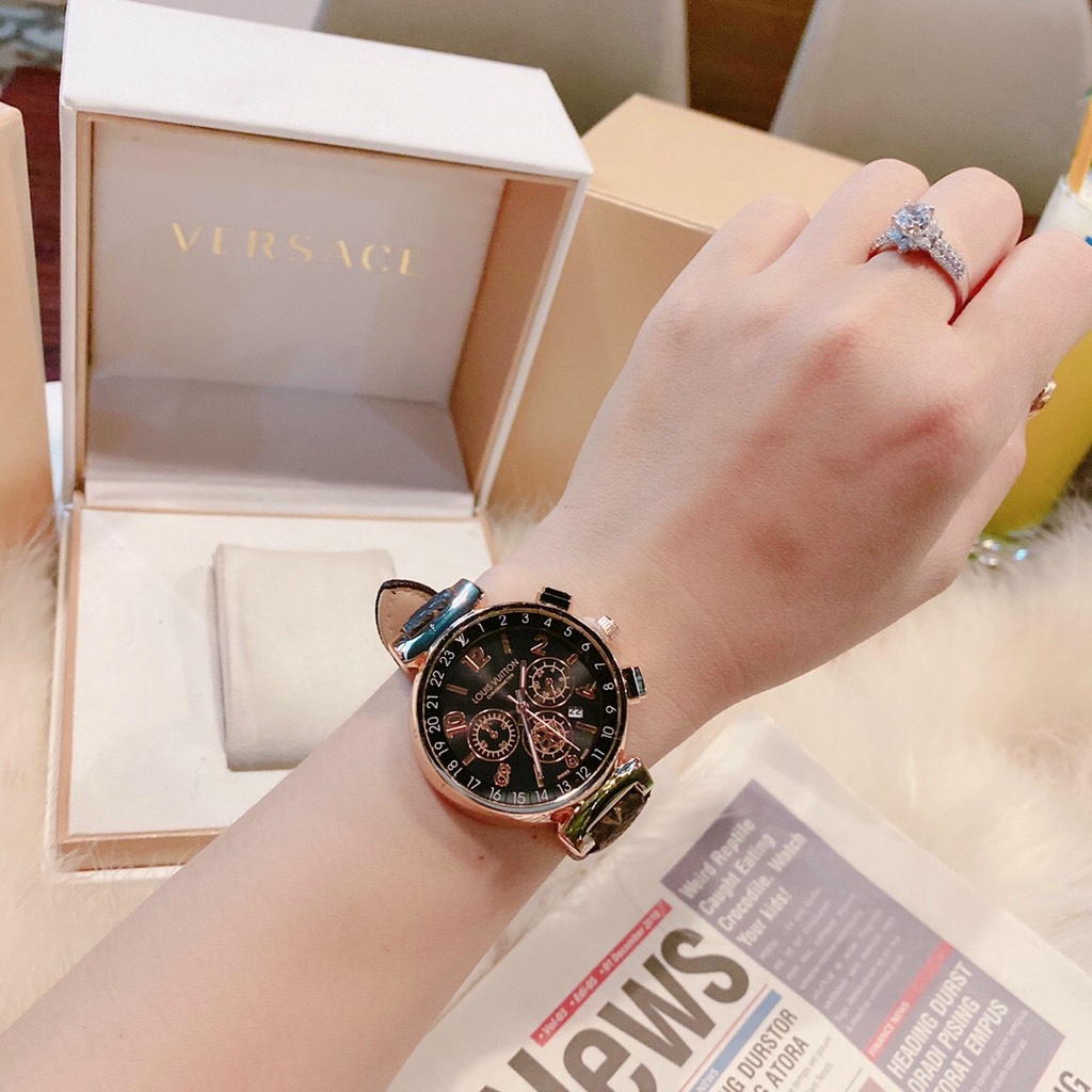 Đồng hồ LOUIS VUITTON CAO CẤP nữ - chống tia UV