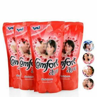 Nước xả vải comfort thái (màu đỏ)
