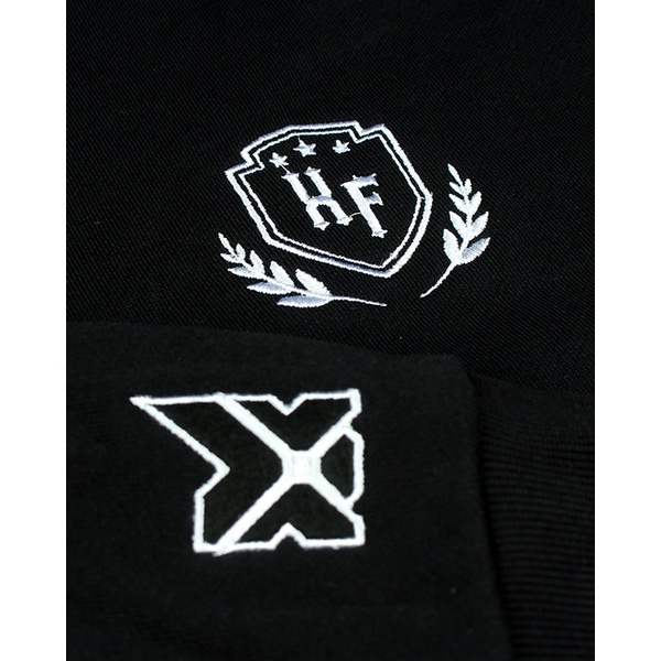 Áo Khoác Cardigan Nam Nữ Đen Thêu Logo Ver1 Chất Nỉ Thương Hiệu Xfire JACK-VER1NI-D322