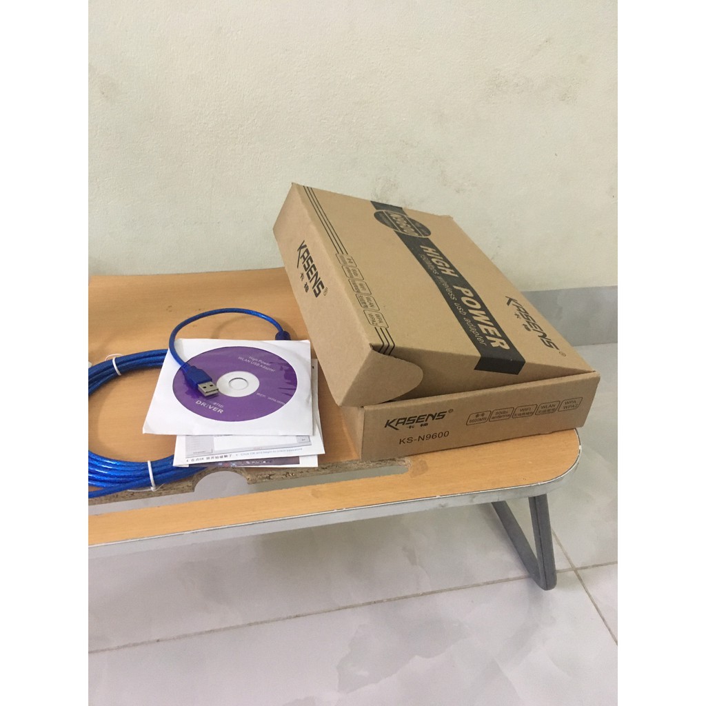 Thu Sóng WiFi Công Suất Lớn 6600MW KASENS N9600 80dBi Cực Mạnh