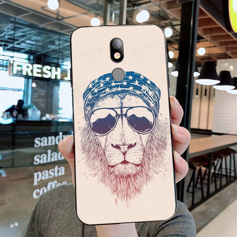 Ốp Điện Thoại TPU Silicon Hình Gấu Cho LG K40 / K12 Plus Lm-X420Em LG X4 2019