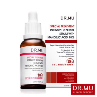 Serum Dr.Wu intensive renewal with mandelic Acid 18% (30ml)