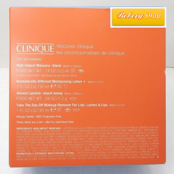 SET MỸ PHẨM CLINIQUE - NHẬP MỸ
